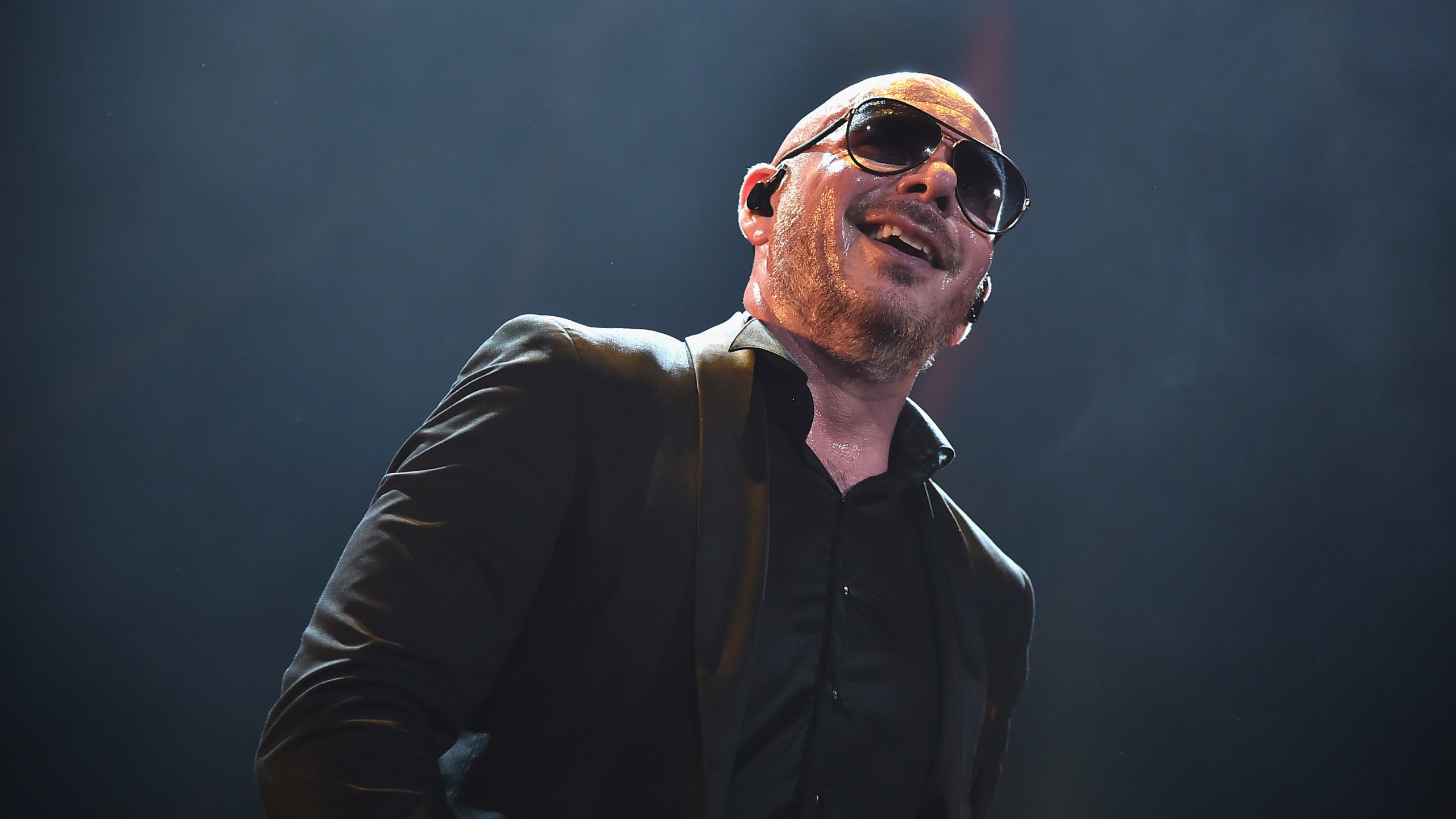 Pitbull performs onstage at iHeartRadio Fiesta Latina at AmericanAirlines Arena on Nov. 3, 2018 in Miami, Florida. (Credit: Theo Wargo/Getty Images for iHeartRadio)