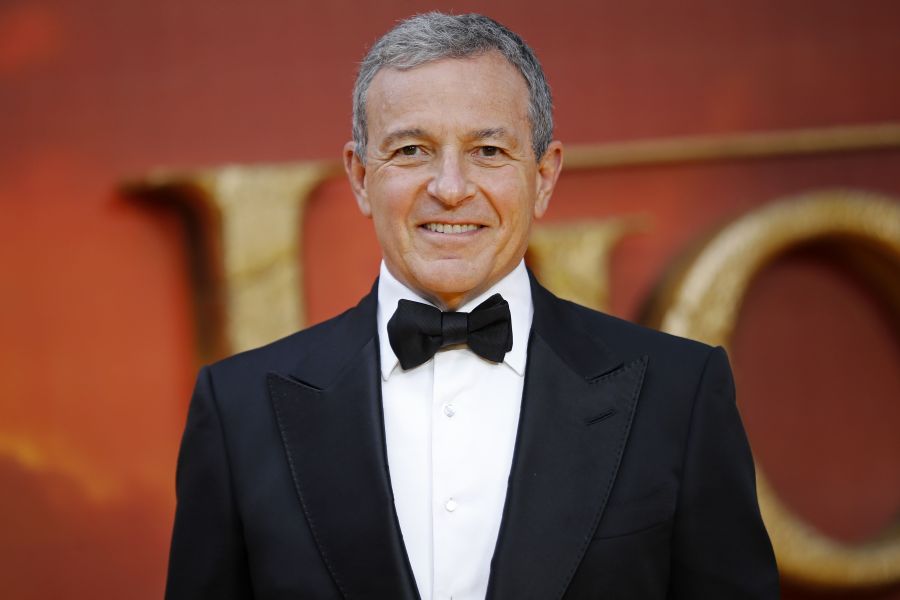 Disney CEO Robert Iger poses on the red carpet upon arriving for the European premiere of the film The Lion King in London on July 14, 2019. (Credit: TOLGA AKMEN/AFP/Getty Images)