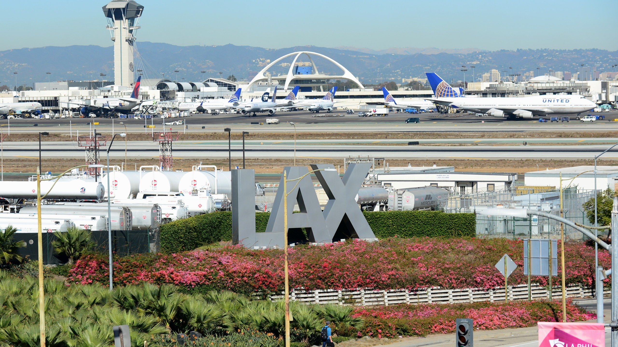 The Los Angeles International Airport is seen in a file photo.