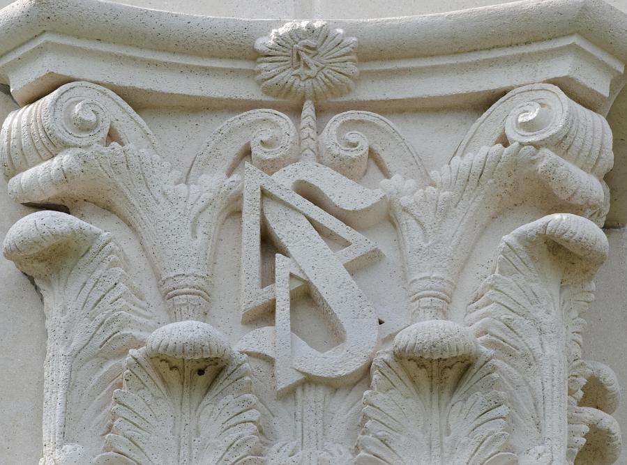 The logo of the Church of Scientology in Florida is seen on May 23, 2008.(Credit: Paul J. Richards/AFP/Getty Images)