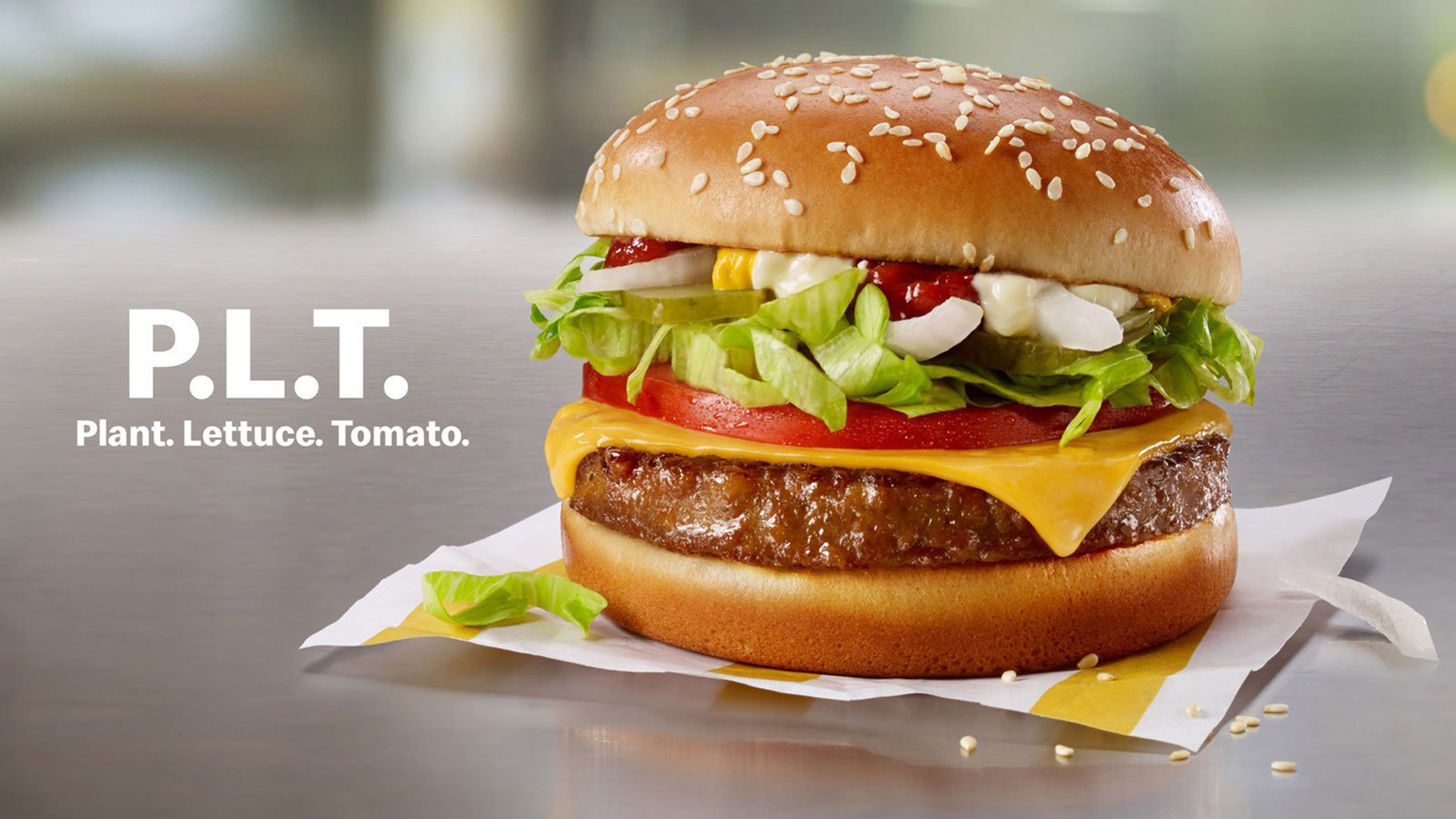 McDonald's will begin testing a Beyond Meat burger, giving the plant-based meat craze a major endorsement. (Credit: McDonald's Corp.)