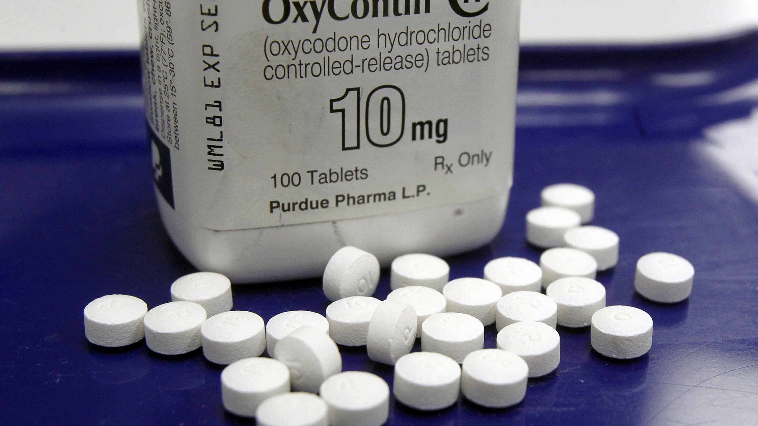 OxyContin pills are seen in this undated photo obtained by CNN.