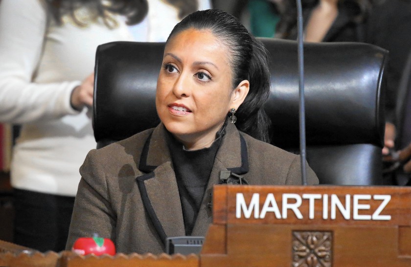 Los Angeles City Councilwoman Nury Martinez is seen in an undated photo. (Al Seib / Los Angeles Times)