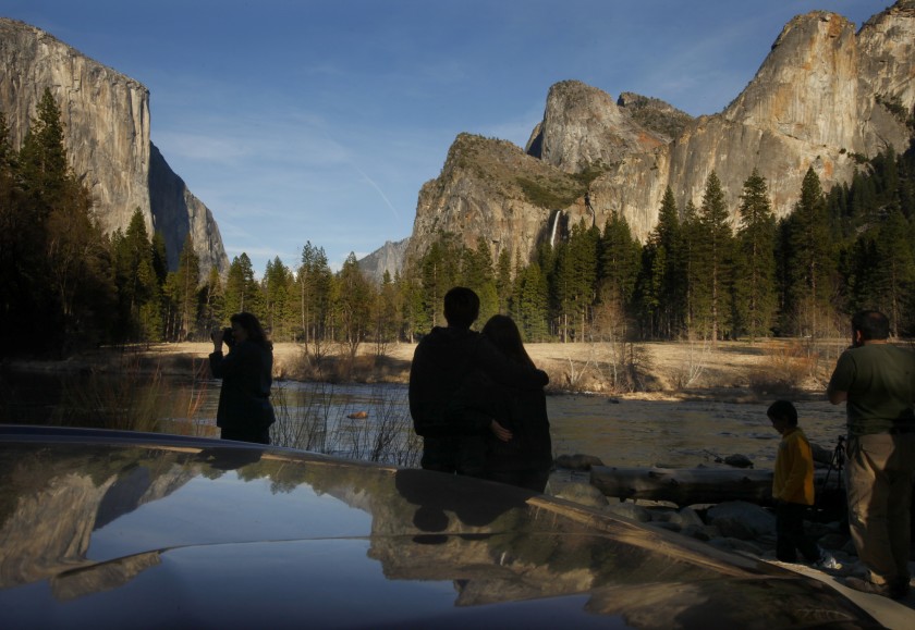 The valley floor at Yosemite National Park is seen in this undated photo. (Credit: Mark Boster / Los Angeles Times)