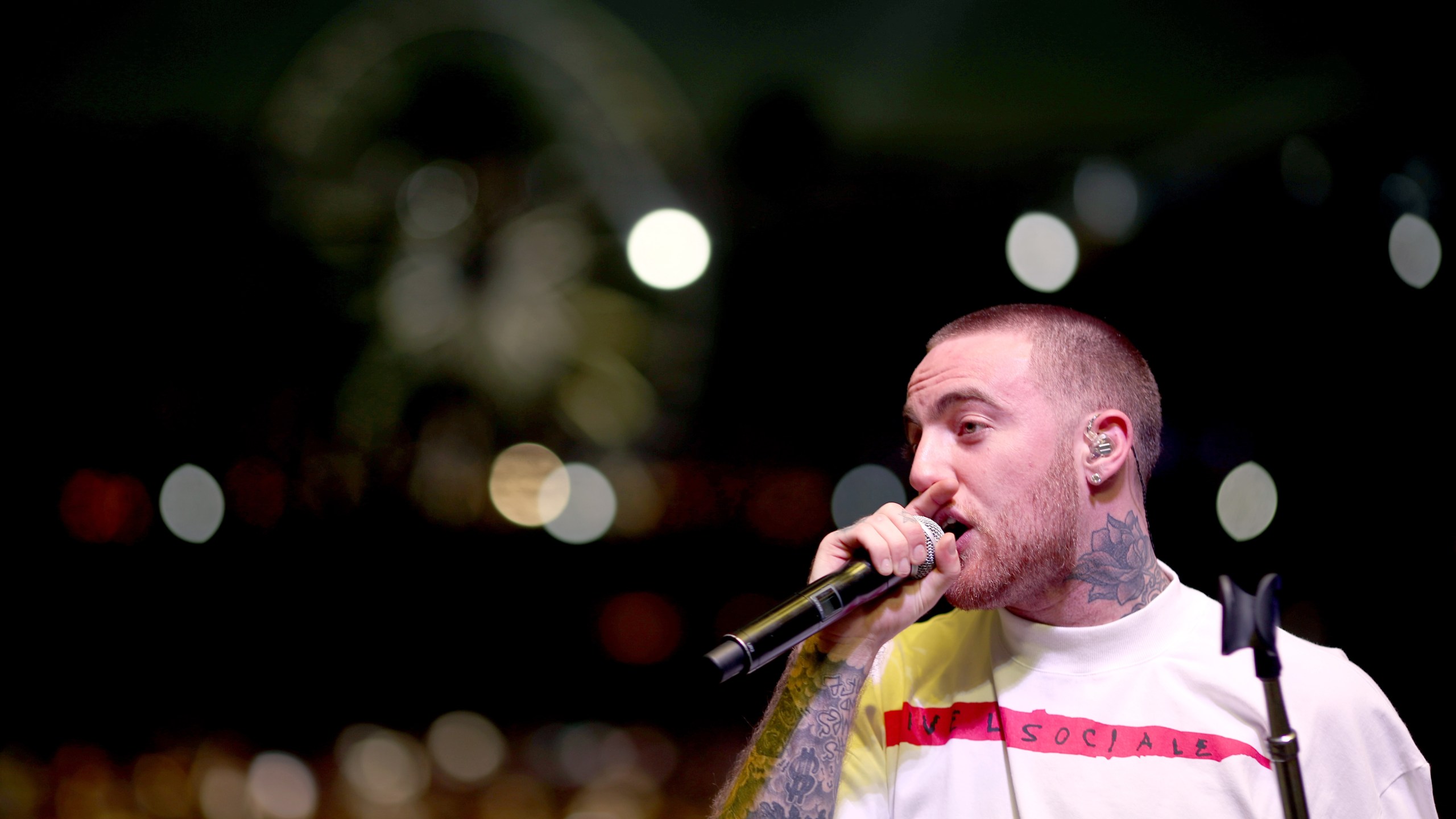 Musician Mac Miller performs onstage at the Sahara tent during day 1 of the Coachella Valley Music And Arts Festival (Weekend 1) at the Empire Polo Club on April 14, 2017, in Indio, Calif. (Credit: Christopher Polk/Getty Images for Coachella)