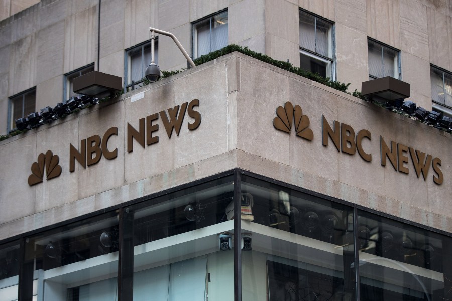 A view of NBC News studios on Nov. 29, 2017 in New York City. (Credit: Drew Angerer/Getty Images)