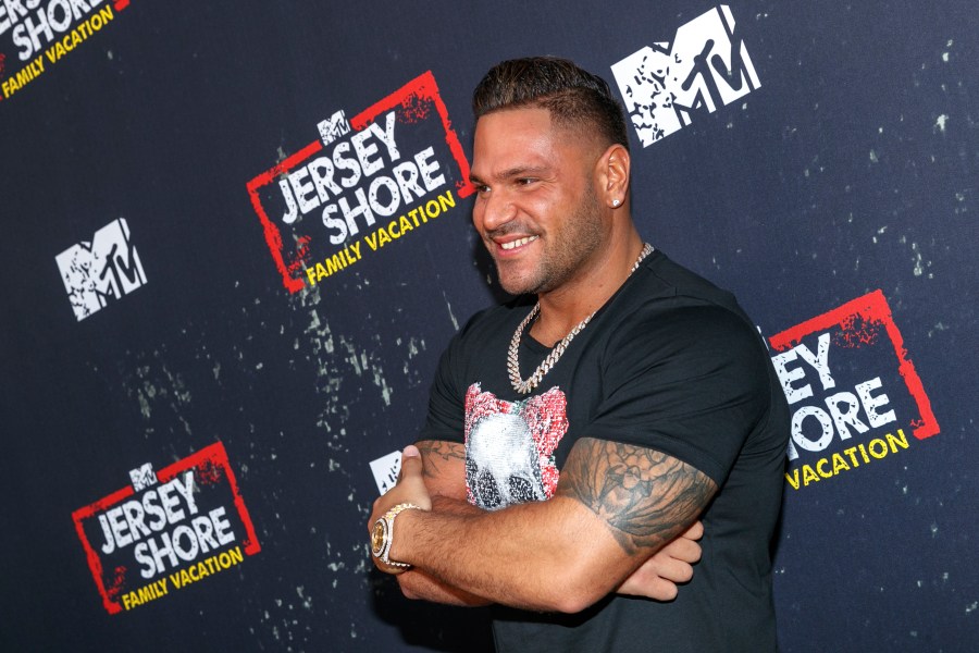 Television personality Ronnie Ortiz-Magro arrives at the "Jersey Shore Family Vacation" Premiere Party at Hyde Sunset Kitchen + Cocktails on March 29, 2018, in West Hollywood. (Rich Polk/Getty Images for MTV)