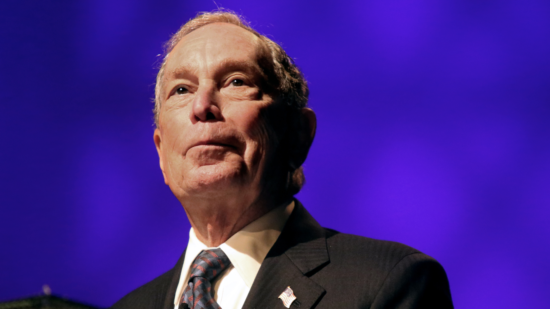 Michael Bloomberg speaks at the Christian Cultural Center on Nov. 17, 2019, in the Brooklyn borough of New York City. (Credit: Yana Paskova/Getty Images)