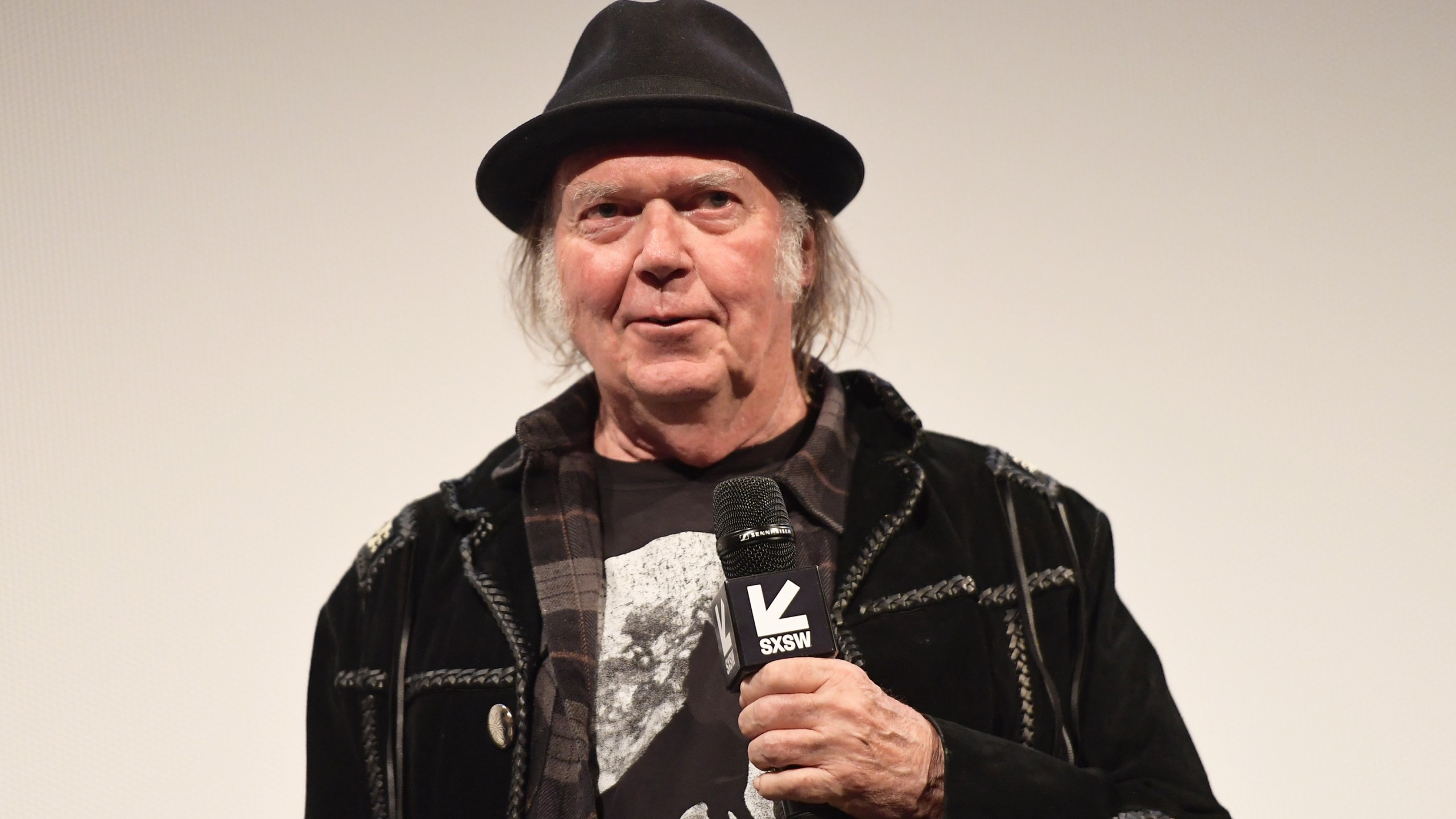 Neil Young attends the "Paradox" Premiere 2018 SXSW Conference and Festivals at Paramount Theatre on March 15, 2018, in Austin, Texas. (Credit: Matt Winkelmeyer/Getty Images for SXSW)