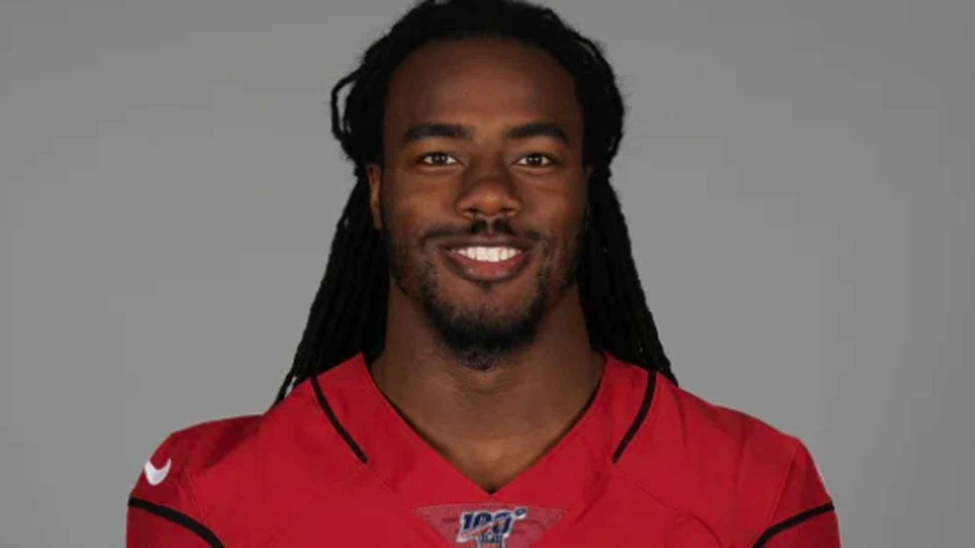 Josh Shaw is seen in an Arizona Cardinals team photo.