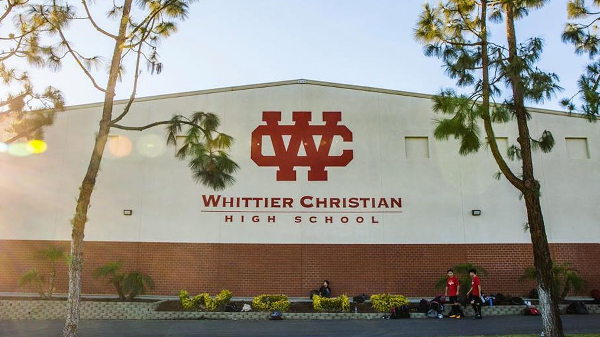 Whittier Christian High School in La Habra is seen in this image posted to the school's Facebook page.