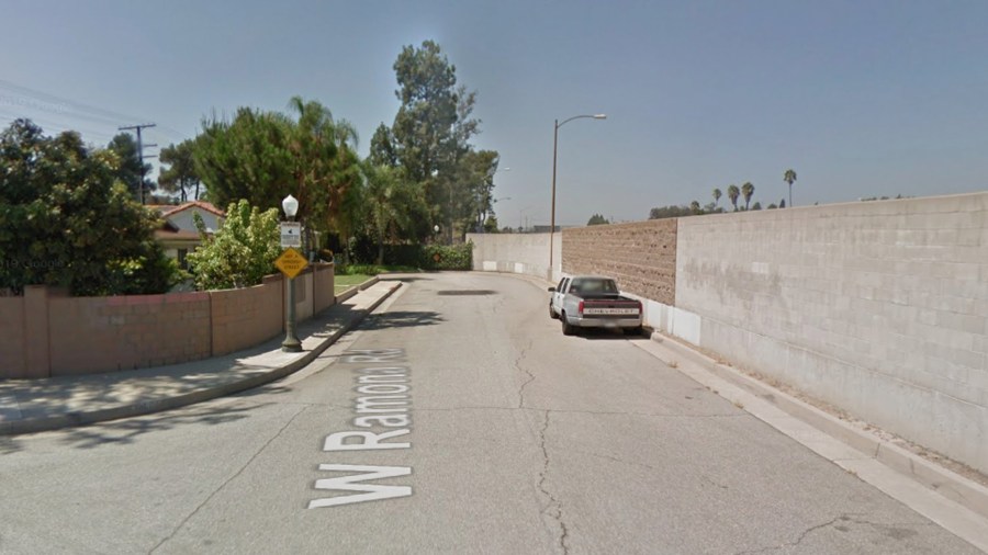 The 900 block of West Ramona Road in Alhambra, as viewed in a Google Street View image.