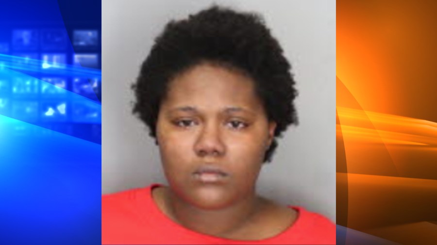 Asia Vester is seen in a booking photo released by the Shelby County Sheriff's Office.