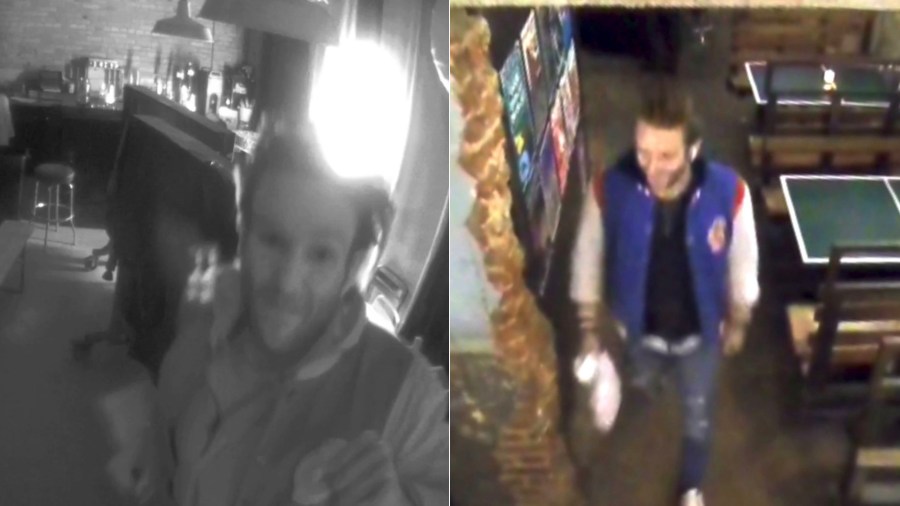 The Bureau of Alcohol, Tobacco, Firearms and Explosives released these images of a man, later identified as Ryan Jaselskis, on Jan. 29, 2019.