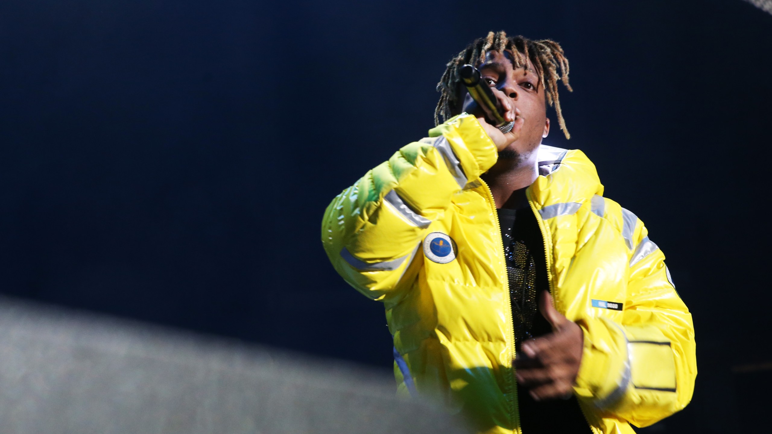 Rapper Juice Wrld performs at Power 105.1's Powerhouse 2018 at Prudential Center on Oct. 28, 2018, in Newark, New Jersey. (Bennett Raglin/Getty Images for Power 105.1)