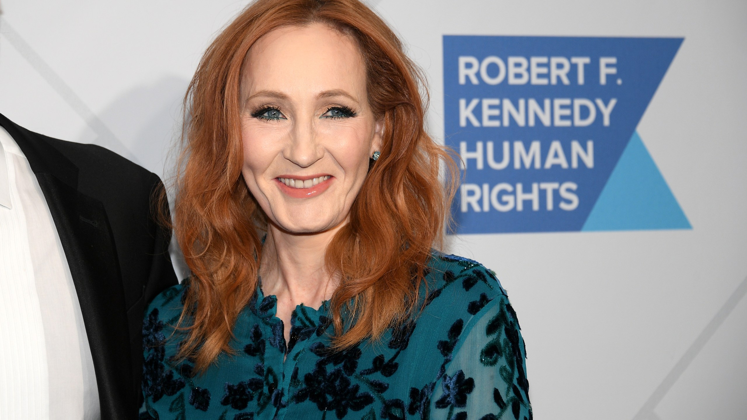 Author J.K. Rowling arrives at the RFK Ripple of Hope Awards in New York City on Dec. 12, 2019. (Credit: Dia Dipasupil / Getty Images)