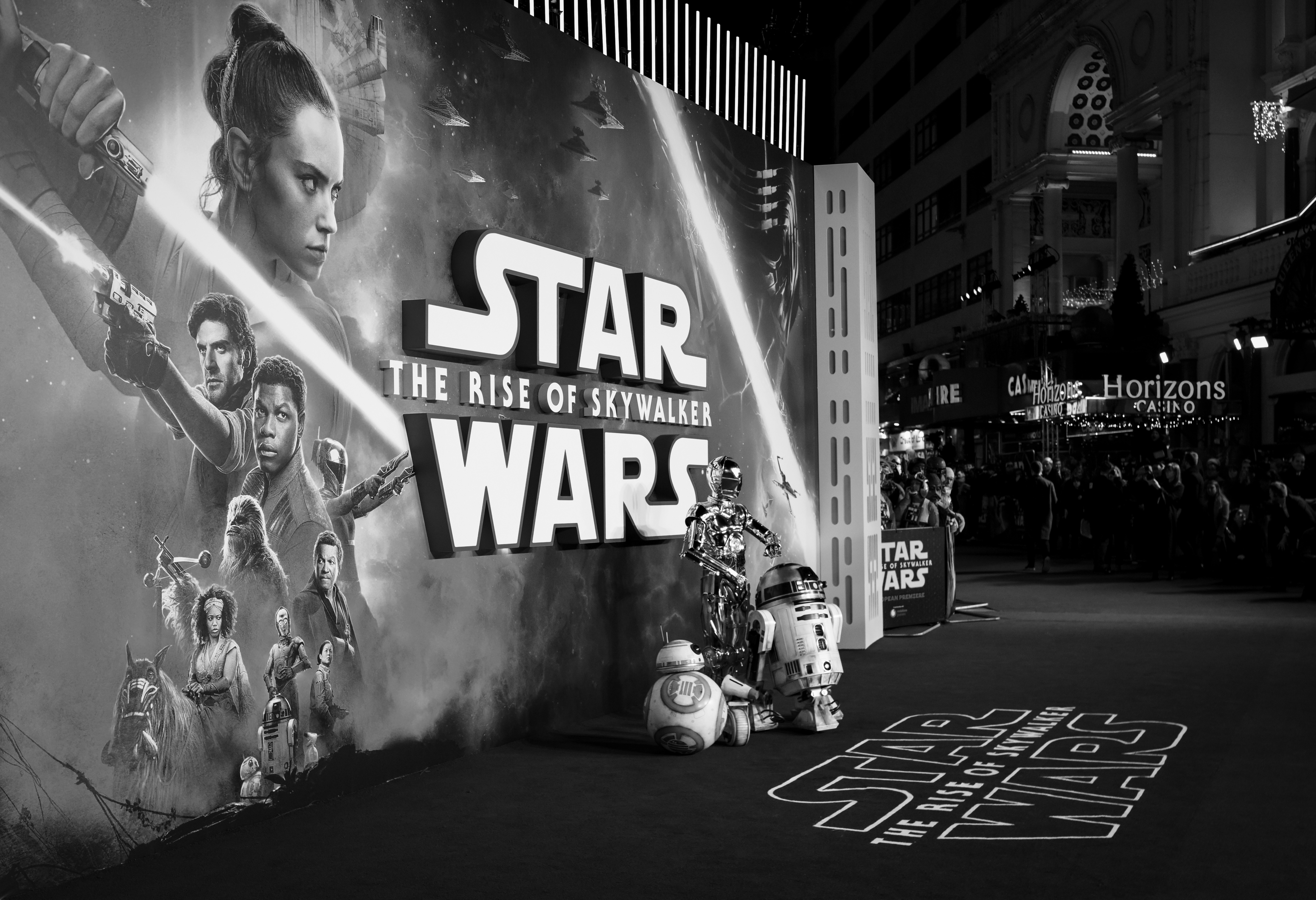 "Star Wars: The Rise of Skywalker" on Dec. 18, 2019 in London, England. (Credit: Gareth Cattermole/Getty)