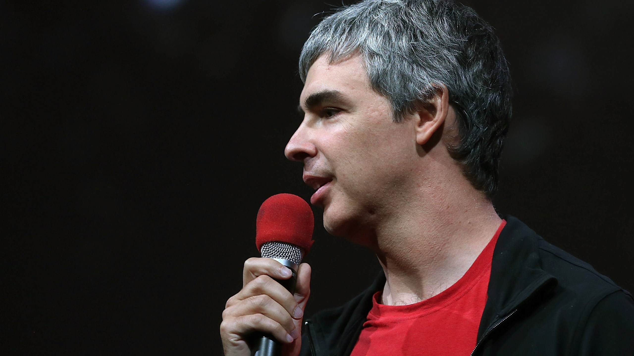 Larry Page, Google co-founder and CEO, speaks during the opening keynote at the Google I/O developers conference in San Francisco on May 15, 2013. (Credit: Justin Sullivan / Getty Images)