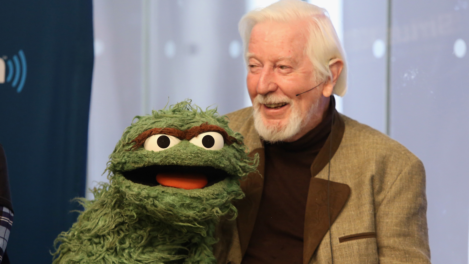 Caroll Spinney attends SiriusXM's Town Hall on Oct. 9, 2014, in New York City. (Credit: Robin Marchant/Getty Images for SiriusXM)