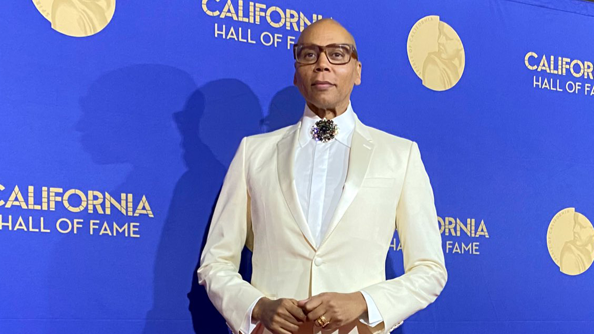 RuPaul attends the California Hall of Fame ceremony in Sacramento on Dec. 11, 2019. (Credit: Office of the Governor of California)