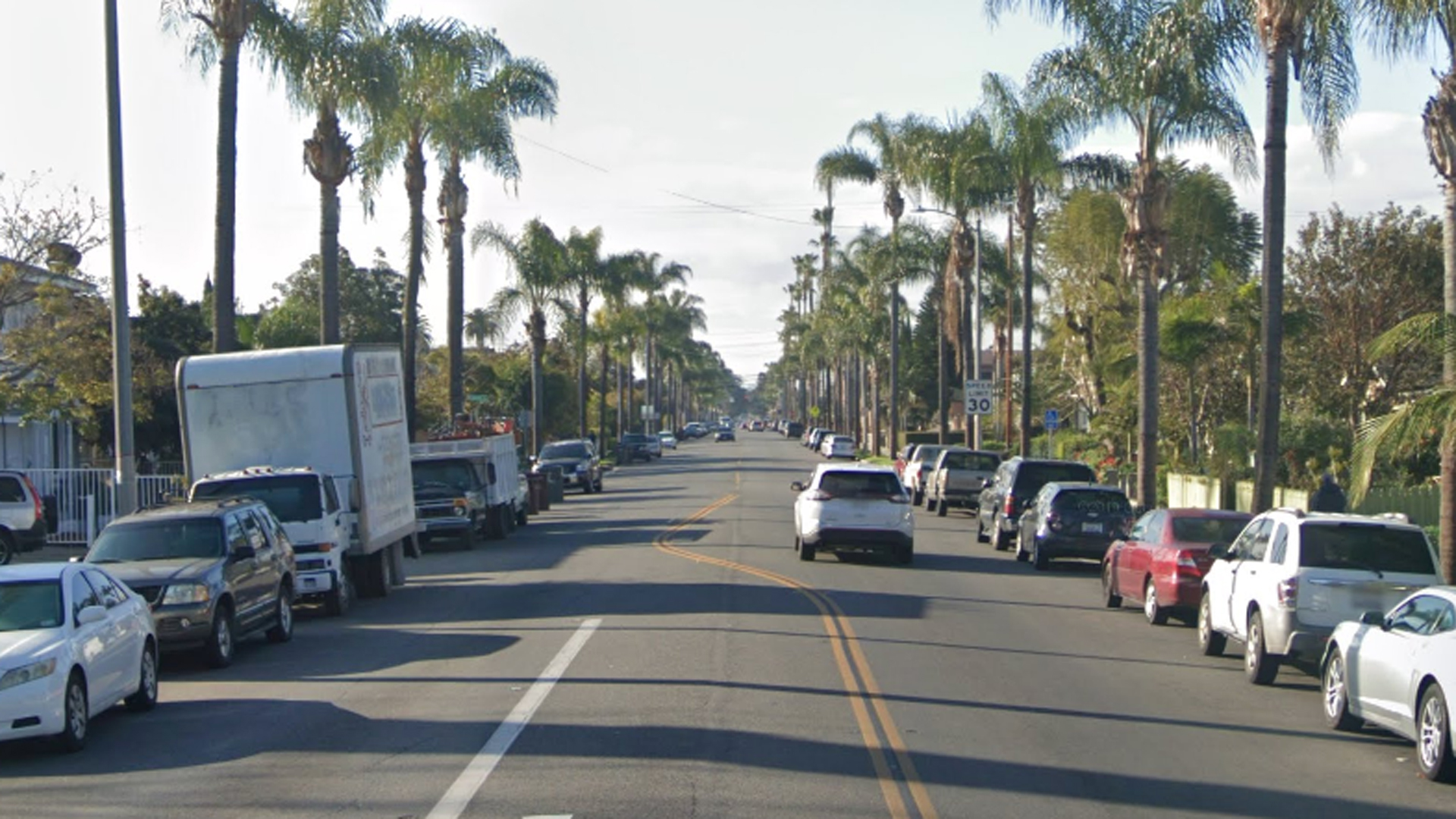 The 600 block of South Broadway Street is seen in a Google Maps image.