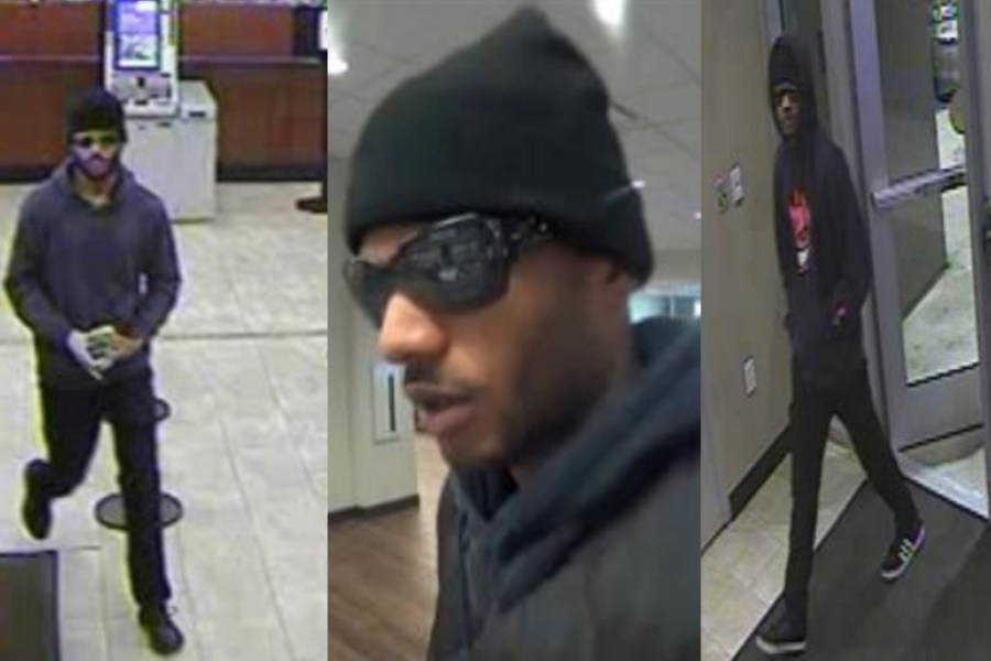 Man accused of robbing five banks on Dec. 16, 2019. (Credit: LAPD)