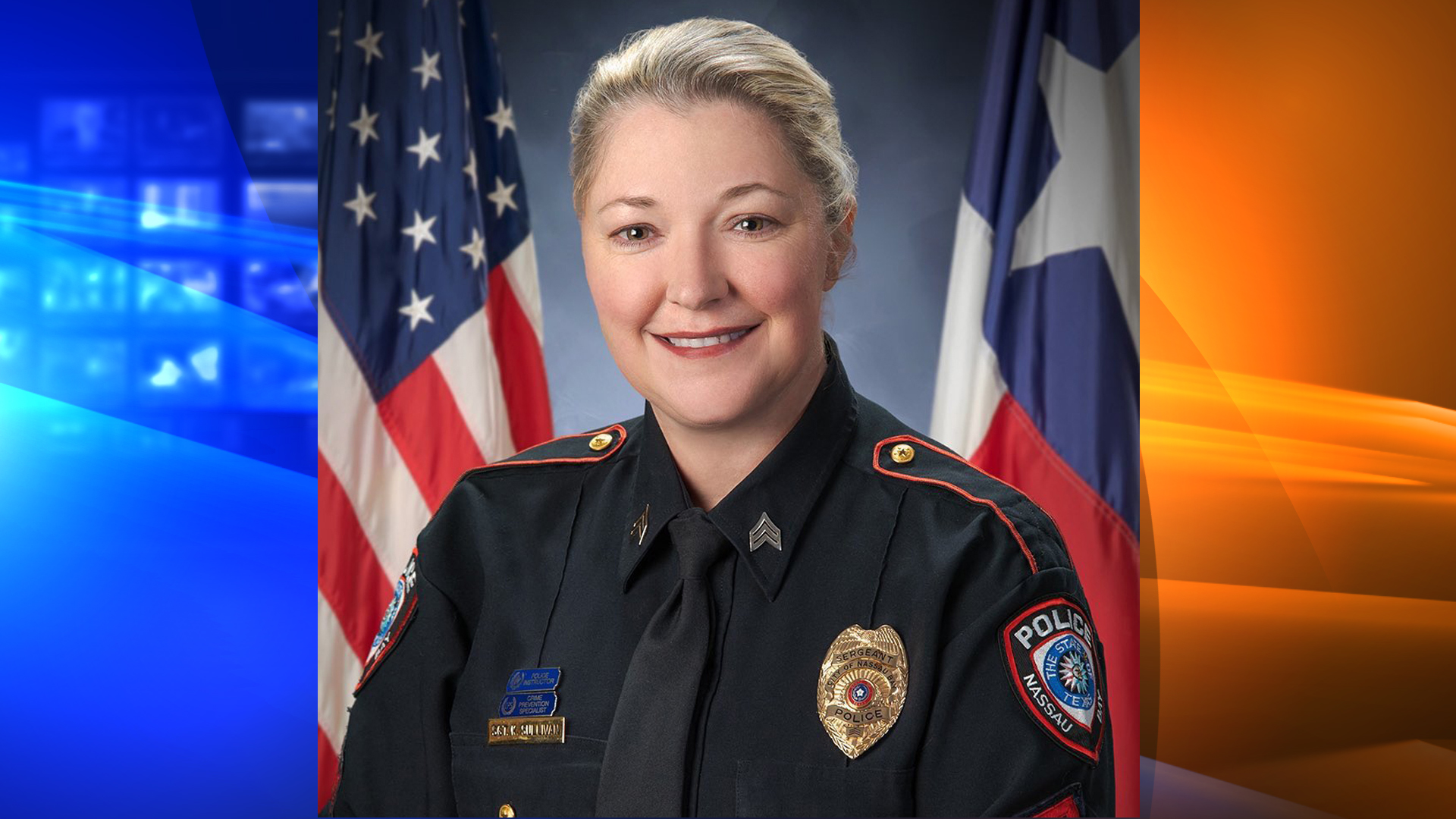 Nassau Bay police Sgt. Kaila Sullivan is seen in a photo released by Harris County Sheriff Ed Gonzalez on Dec. 11, 2019.