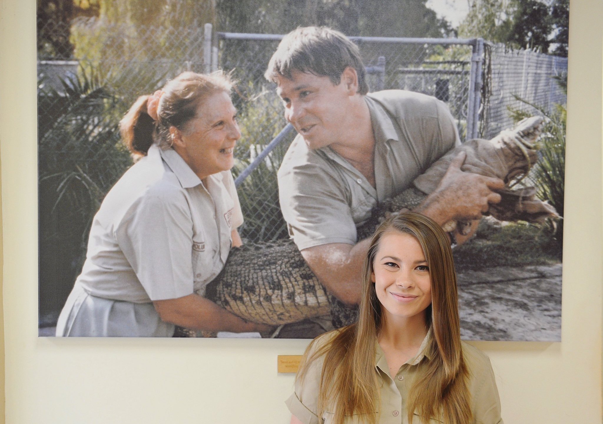 Bindi Irwin appears in a photo she posted on Twitter on Jan. 2, 2020 describing the Australia Zoo's efforts in helping the wildlife affected by wildfires.