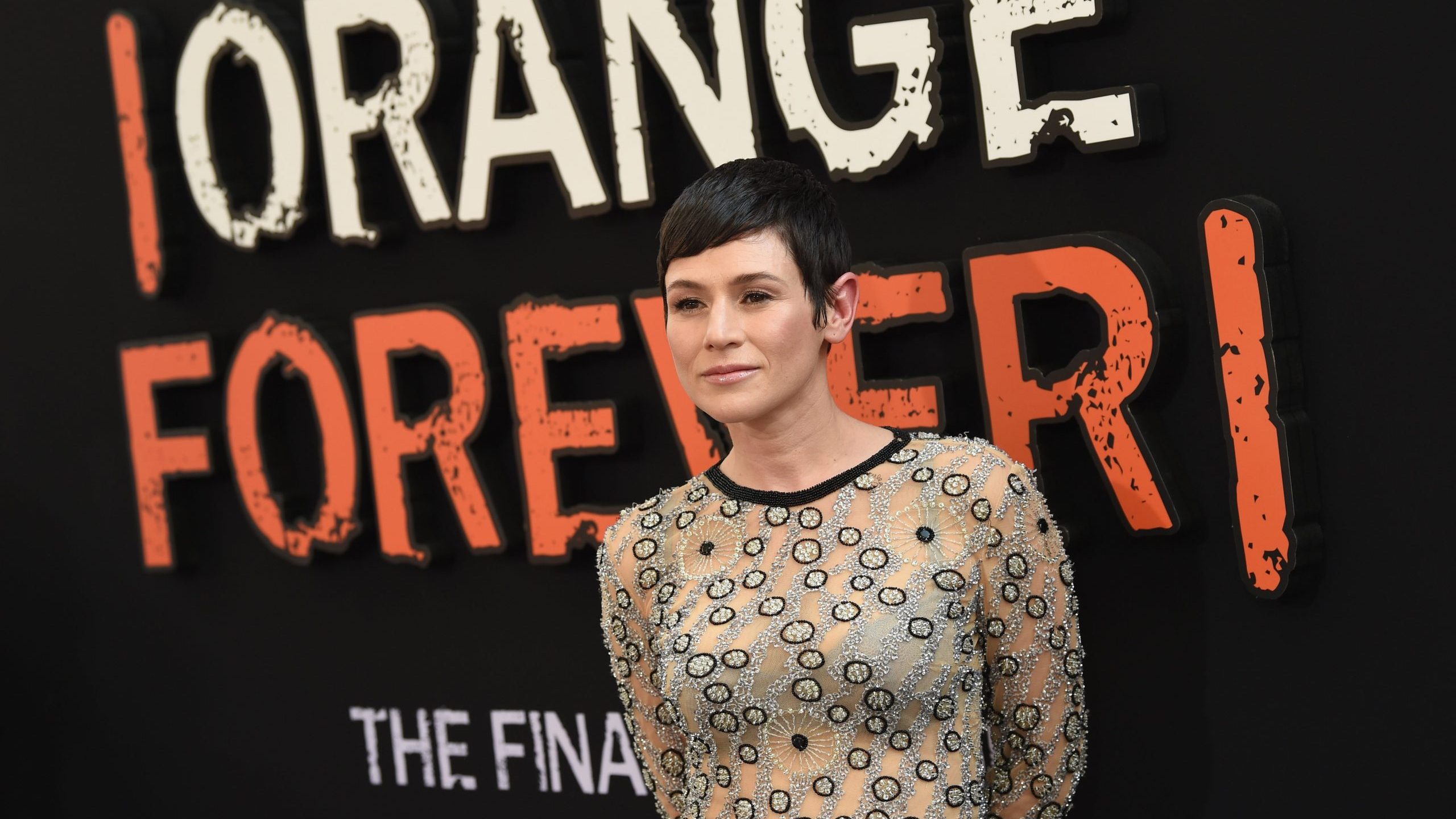 Yael Stone attends the "Orange Is the New Black" final season premiere at Alice Tully Hall, Lincoln Center on July 25, 2019 in New York City. (Credit: Dimitrios Kambouris/Getty Images)