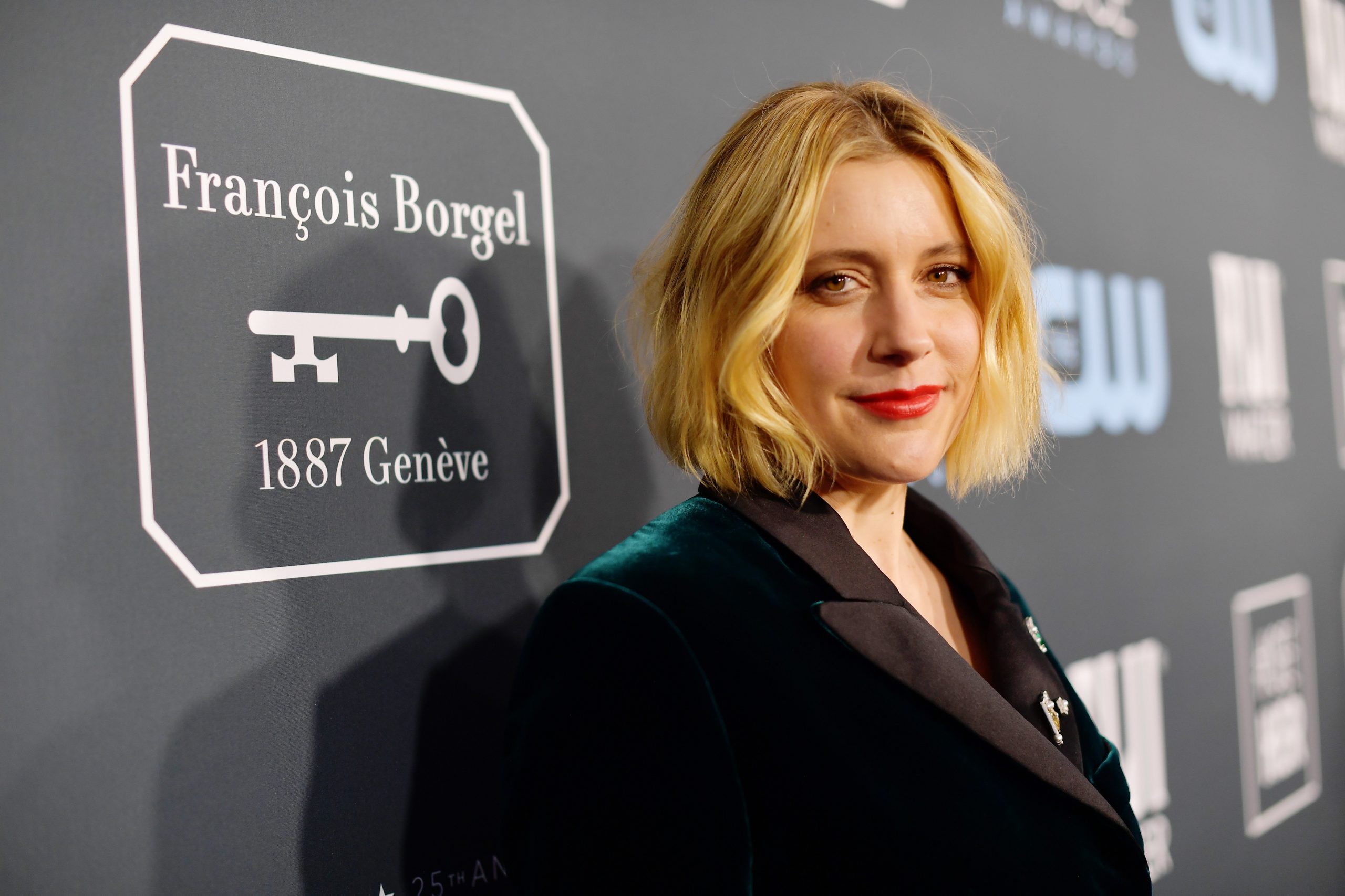 Greta Gerwig, director of Oscar-nominated Little Women, attends the 25th Annual Critics' Choice Awards at Barker Hangar on Jan. 12, 2020 in Santa Monica. (Credit: Matt Winkelmeyer/Getty Images for Critics Choice Association)