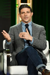 Matt Gutman of "Earth Day" speaks on a panel during the 2020 Winter TCA Press Tour in Pasadena on Jan. 17, 2020. (Credit: Amy Sussman / Getty Images)