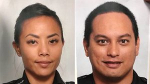 Honolulu Police officers Tiffany Enriquez and Kaulike Kalama were killed in a shooting on Jan. 19, 2020. (Credit: Honolulu Police Department via CNN)