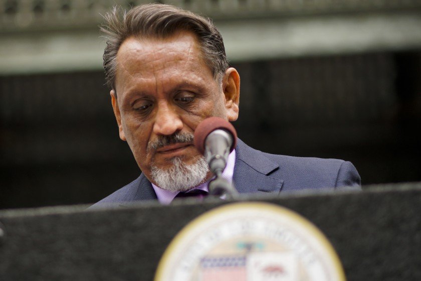 Los Angeles Councilman Gil Cedillo is seen in 2018. (Kent Nishimura / Los Angeles Times)