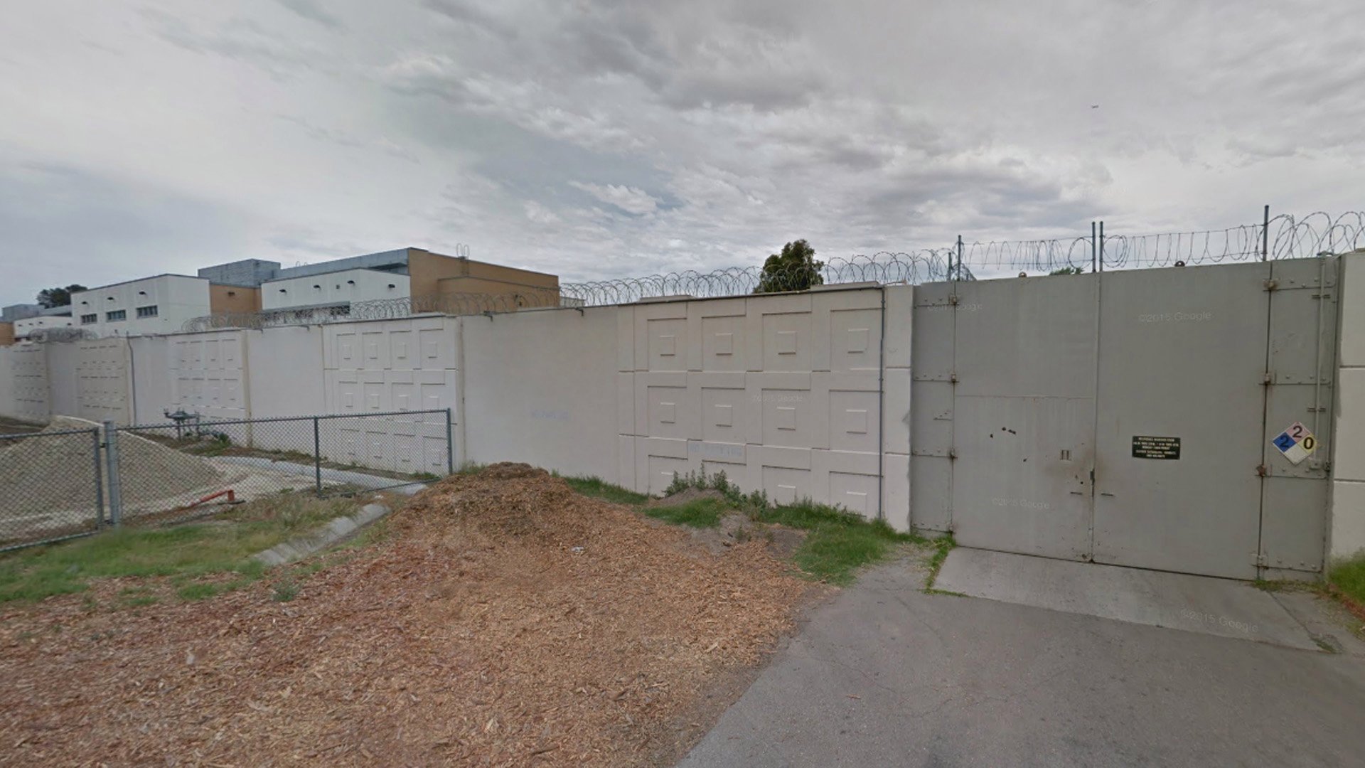 Los Padrinos Juvenile Hall in Downey appears in an image from Google Maps.