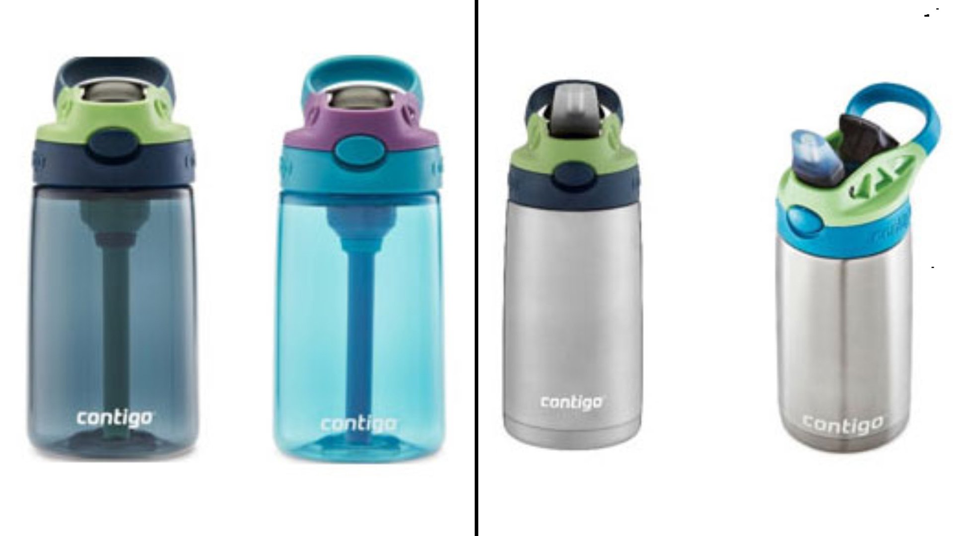 Contigo reannounced a recall of about 5.7 million of its kids water bottles on Feb. 19, 2020. Credit: CPSC.gov)