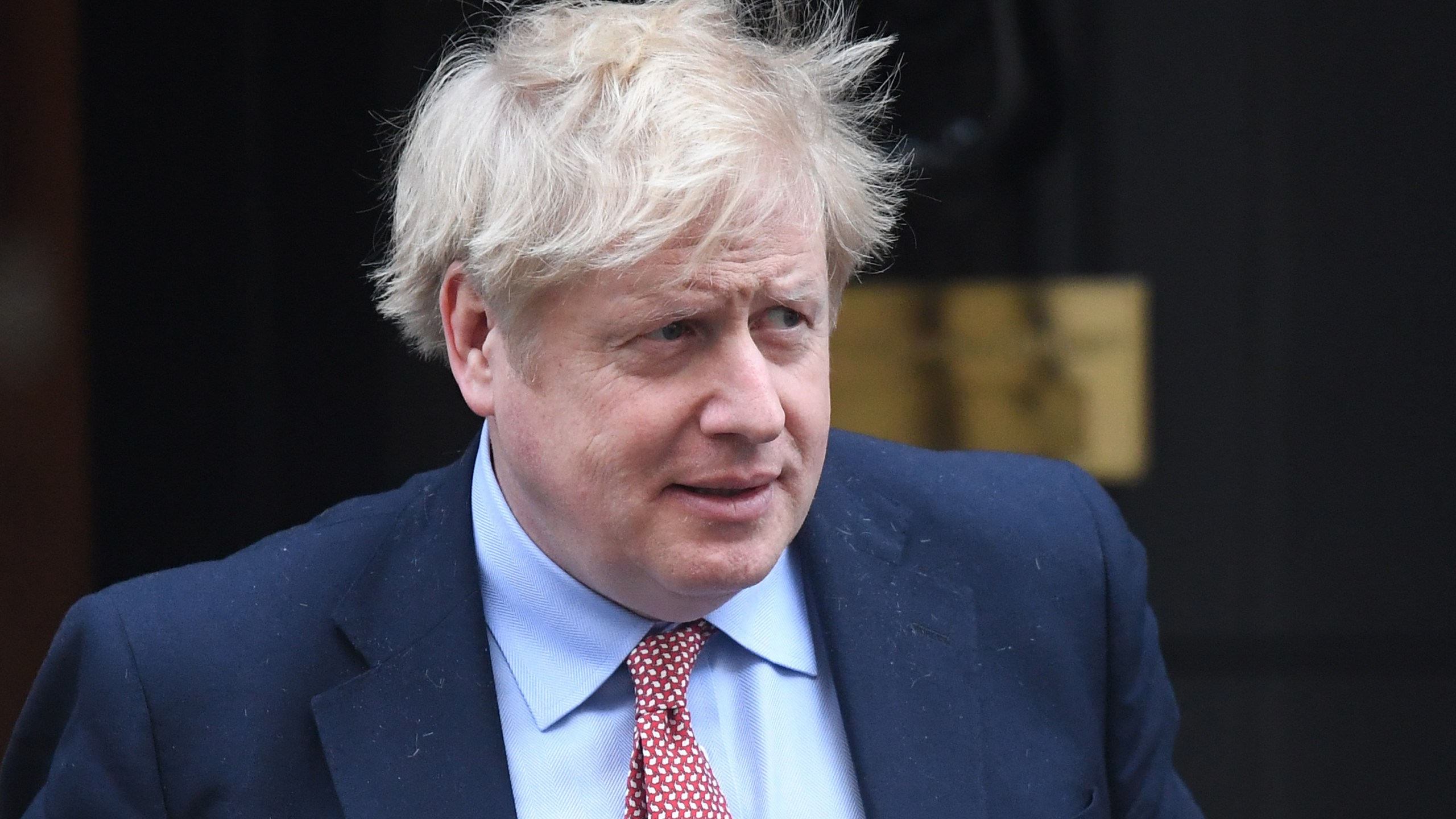 UK Prime Minister Boris Johnson leaves 10 Downing Street in London, England. (Photo by Peter Summers/Getty Images)