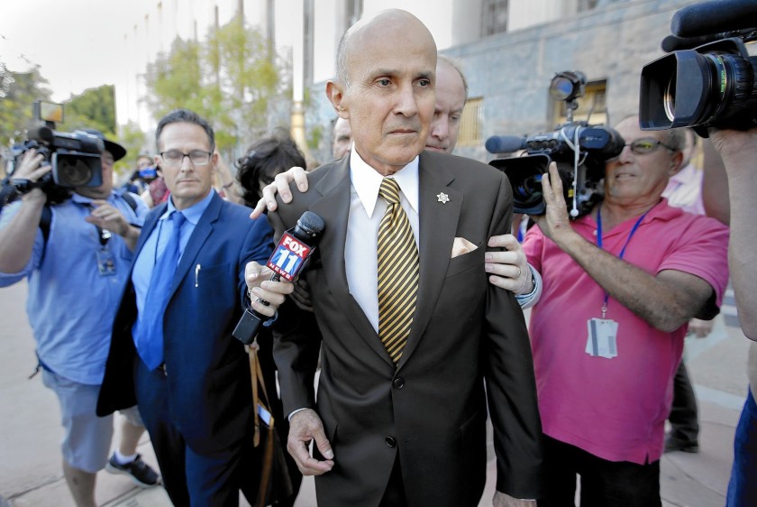 Former Los Angeles County Sheriff Lee Baca is seen in this undated file photo. (Credit: Mark Boster / Los Angeles Times)