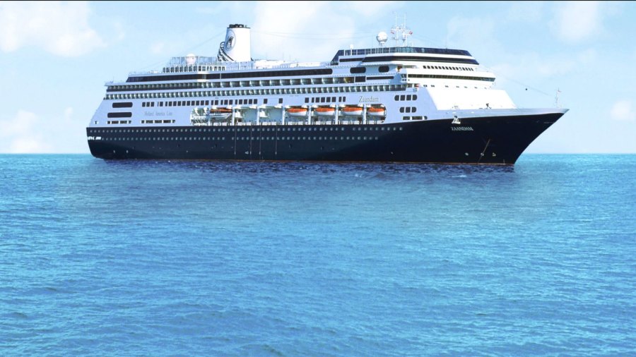 42 people experiencing flu like symptoms are aboard Holland America's Zaandam cruise ship. (Holland America Line)