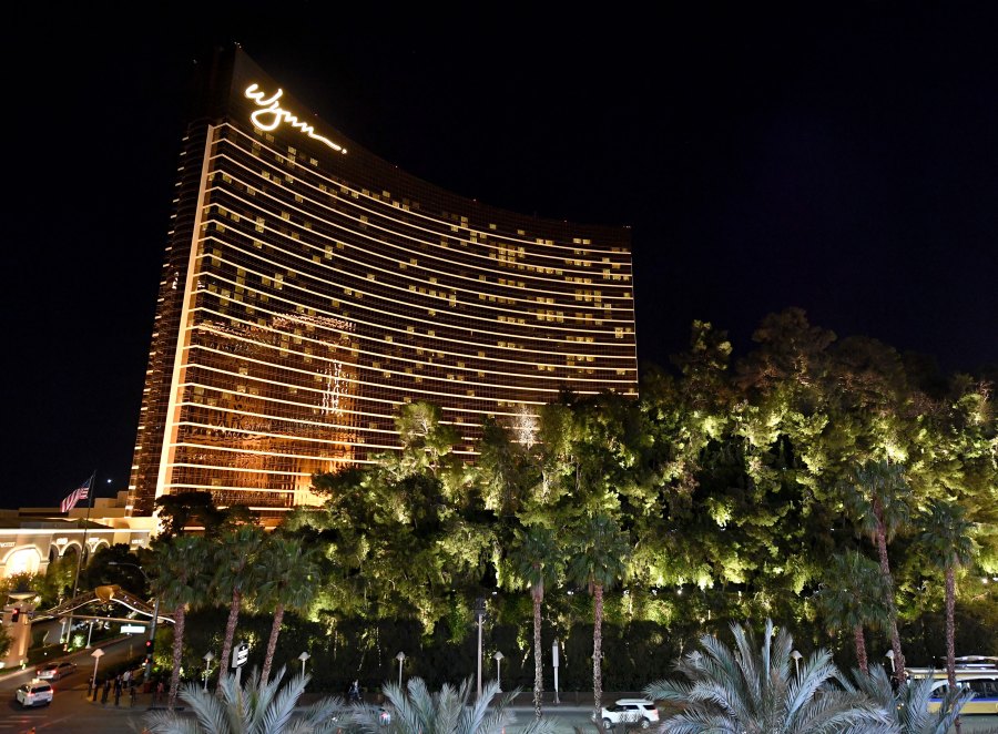 Wynn Las Vegas is seen on March 14, 2020, in Las Vegas, Nevada. (Ethan Miller/Getty Images via CNN)