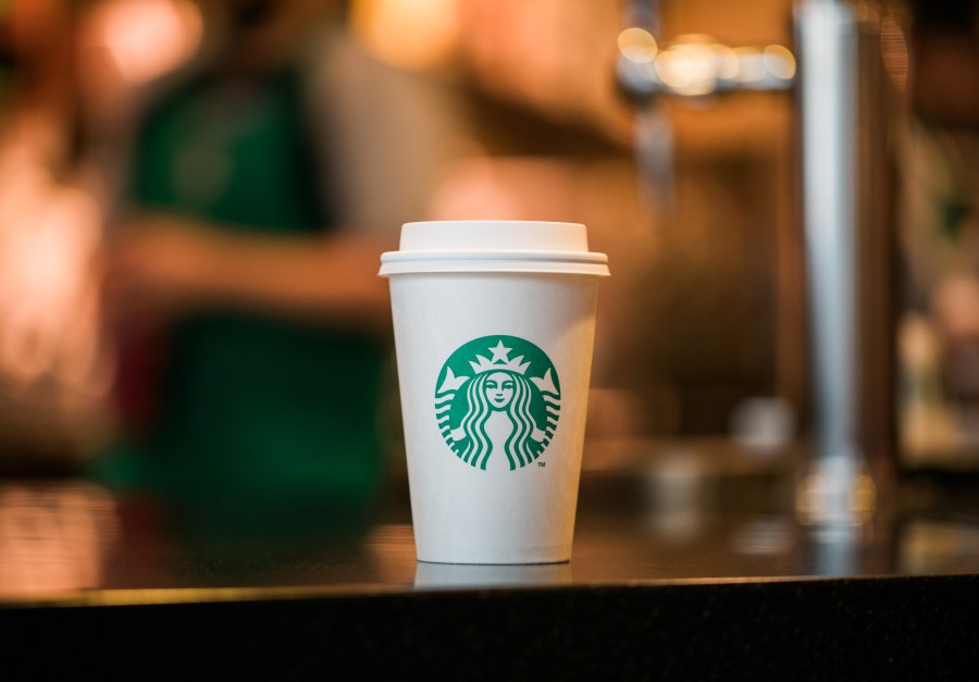 Starbucks cup photographed on Friday, March 16, 2018. (Joshua Trujillo, Starbucks)