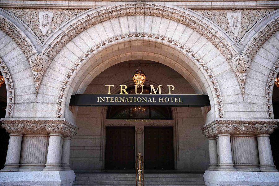 The Trump International Hotel is shown on Aug. 10, 2017, in Washington, DC. (Win McNamee/Getty Images)