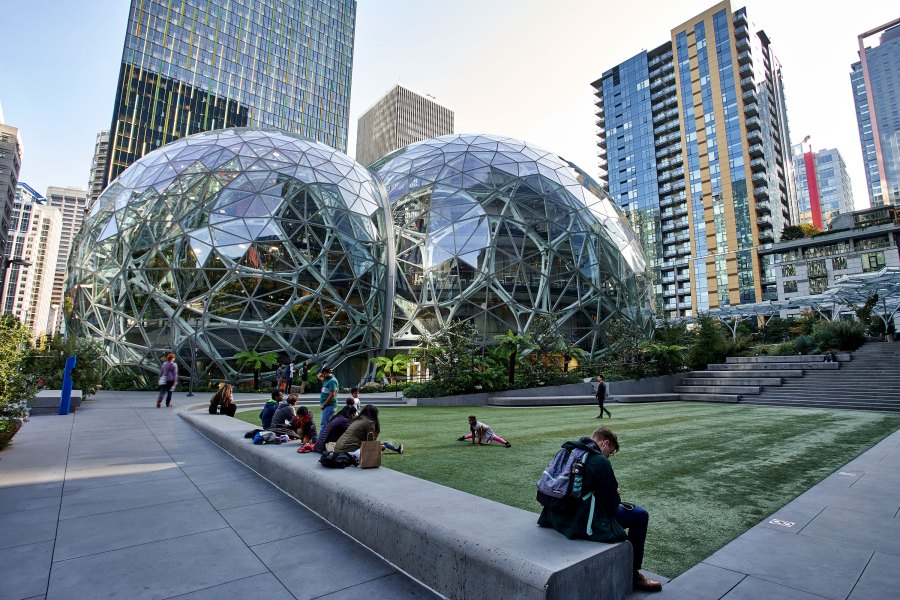 Amazon and Facebook are encouraging their employees in Seattle to stay home after workers for each company tested positive for the novel coronavirus. (Shutterstock via CNN Wire)