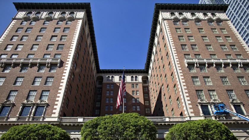 The Biltmore in downtown L.A. is seen in an undated photo. (Gina Ferazzi / Los Angeles Times)