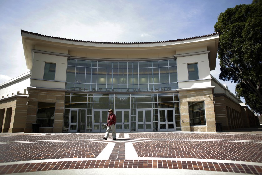 The Pasadena Convention Center is seen in an undated photo. (Jay L. Clendenin / Los Angeles Times)