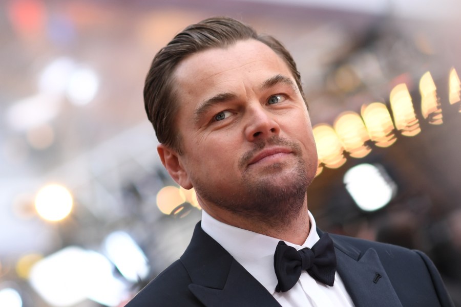 Leonardo DiCaprio arrives for the 92nd Oscars at the Dolby Theatre in Hollywood, California on Feb. 9, 2020. (VALERIE MACON/AFP via Getty Images)