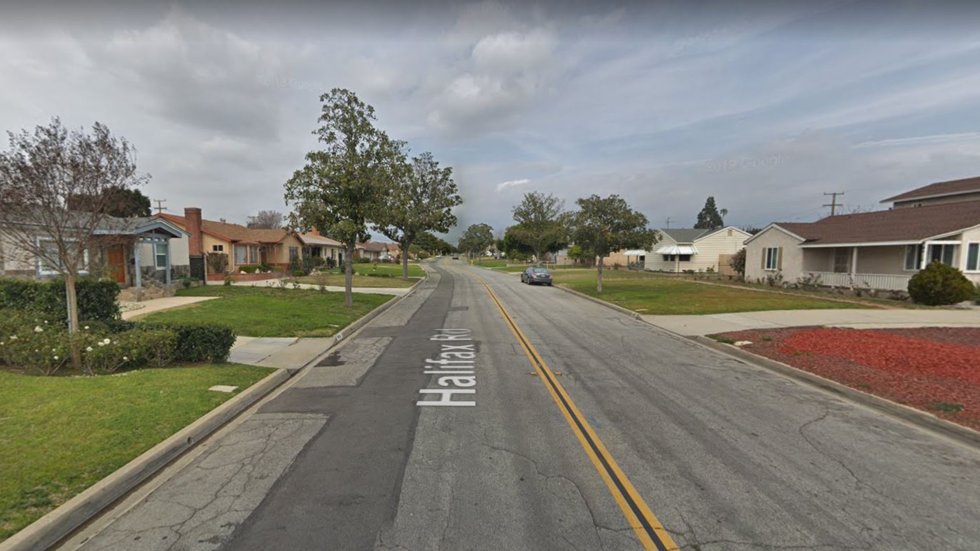 The 4900 block of Halifax Road in Temple City, as viewed in a Google Street View image.