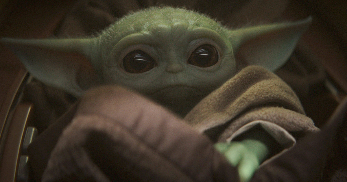 The Child, affectionally known as "Baby Yoda" is seen in image from "The Mandalorian." (Disney+)