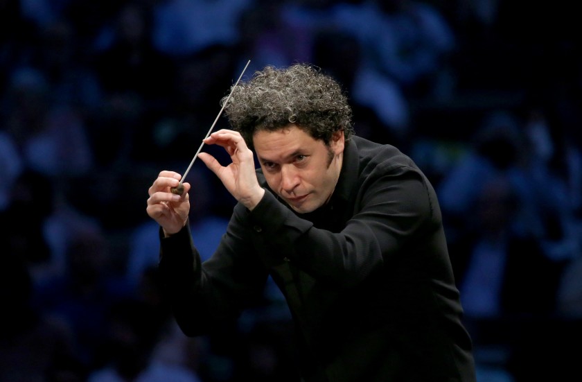 Gustavo Dudamel, music and artistic director of the Los Angeles Philharmonic, is shown in this undated photo.(Los Angeles Times)