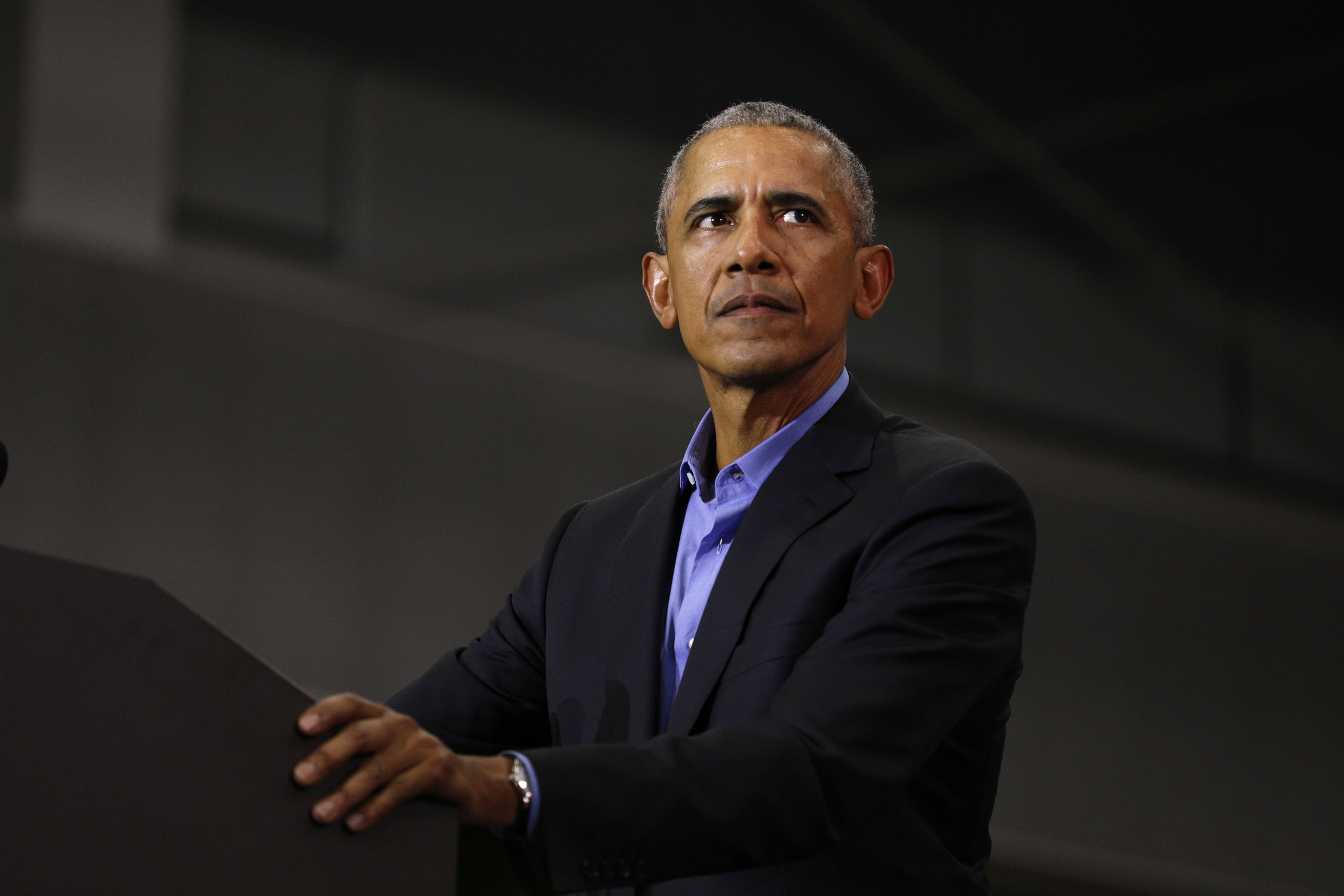 Former President Barack Obama issued a rare criticism of the Trump administration Tuesday after it announced it's rolling back his signature fuel standards aimed at combating the climate crisis. (Bill Pugliano/Getty Images)