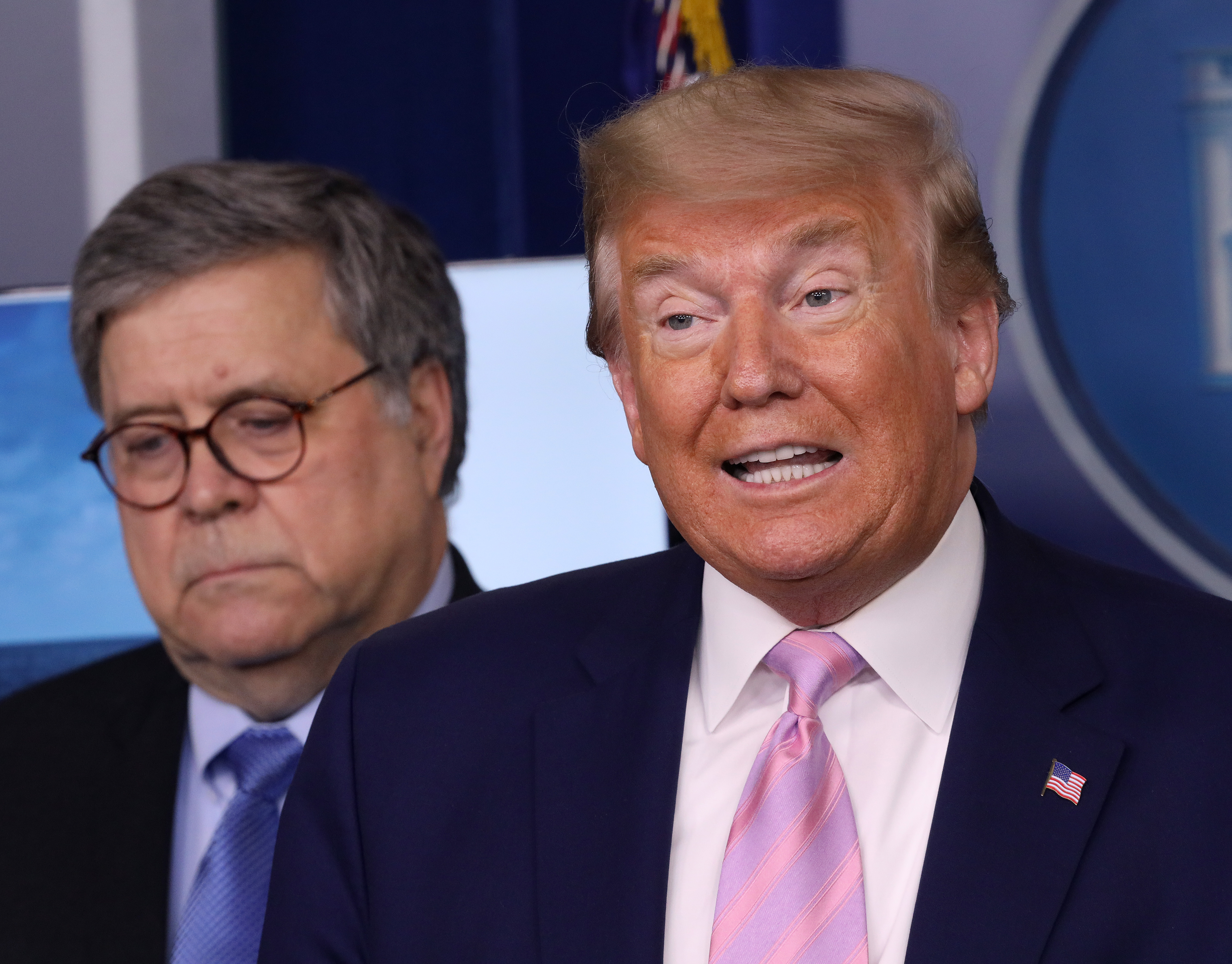 Barr urges Trump administration to back off call to fully strike down Obamacare